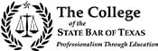 The College of the State Bar Of Texas Professionalism Through Education